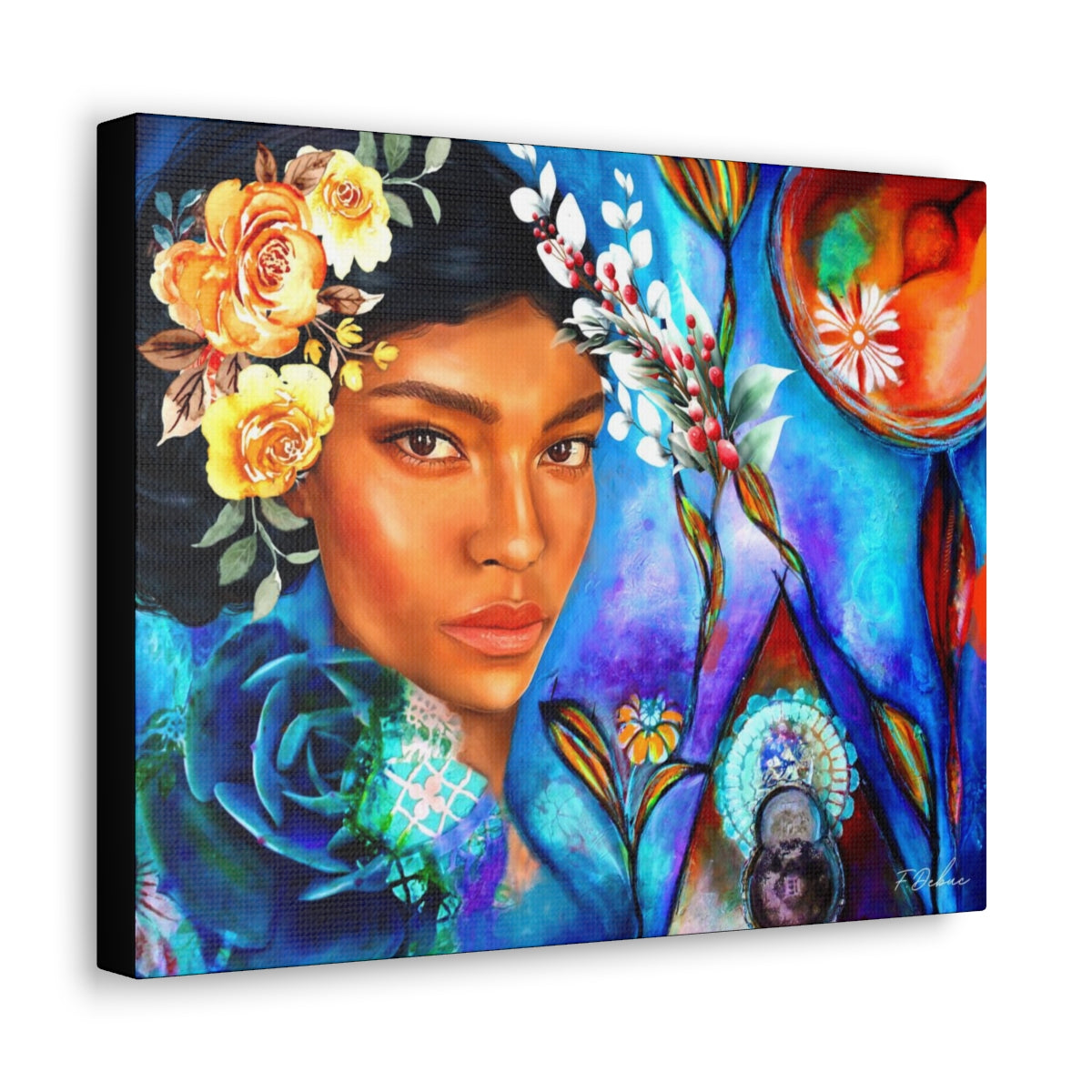 Dreamy Bloom - Canvas Wall Art