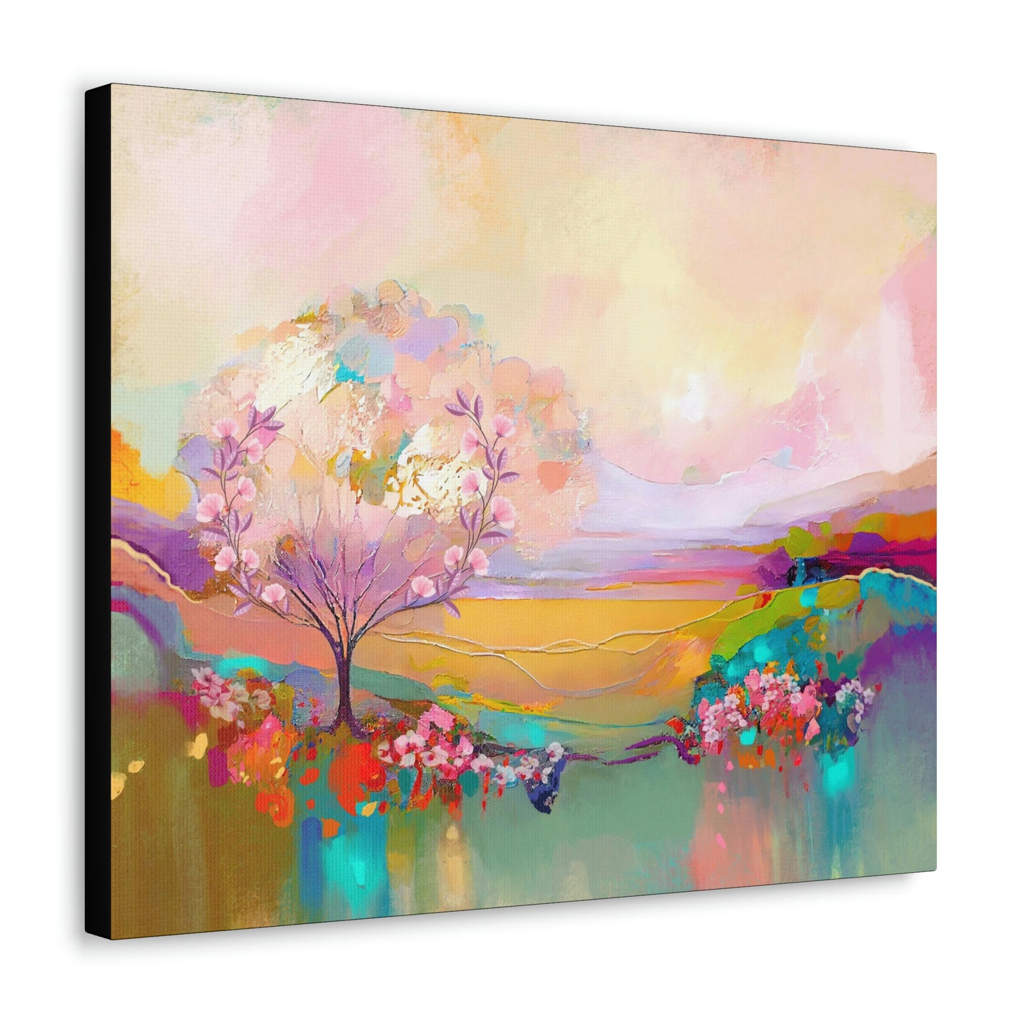 Peaceful Pink - Canvas Wall Art