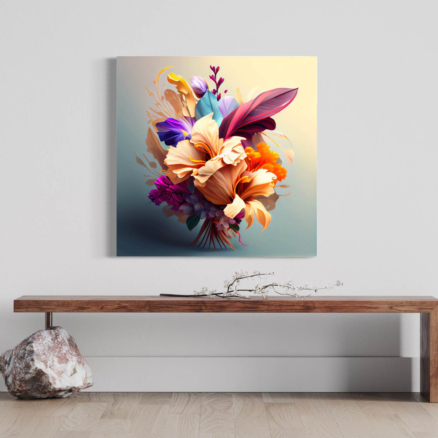 Flowervision - Canvas Wall Art