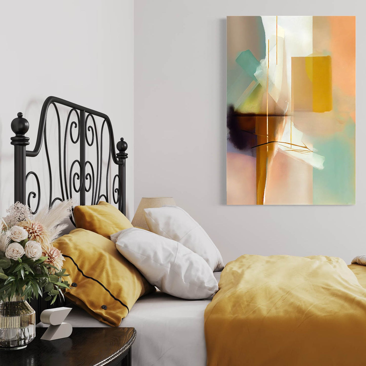 Muted - Canvas Wall Art